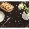 Artoid Mode Happy New Year 2025 Tablecloth, Winter Table Linen,