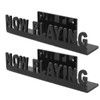 2PCS Now Playing Vinyl Record Stand Wall Mount Acrylic Album