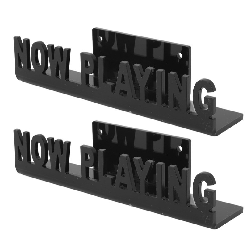 2PCS Now Playing Vinyl Record Stand Wall Mount Acrylic Album