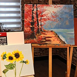 Sketch Board, Poplar Wood Sketch Board Hollow Sketch Board Wooden Painting Board Art Supply Sketch Table for Classroom and Studio Drawing(Wood)