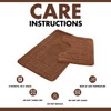 Lions Bath Mat Sets 2 Piece - Jacquard Greek Key