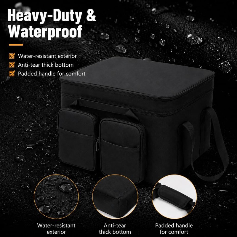 12'' Double-Layer Portable Fire Pit Carrying Bag