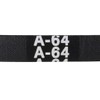 sourcing map A-64 Drive Belt 64 Inch Pitch Length Industrial