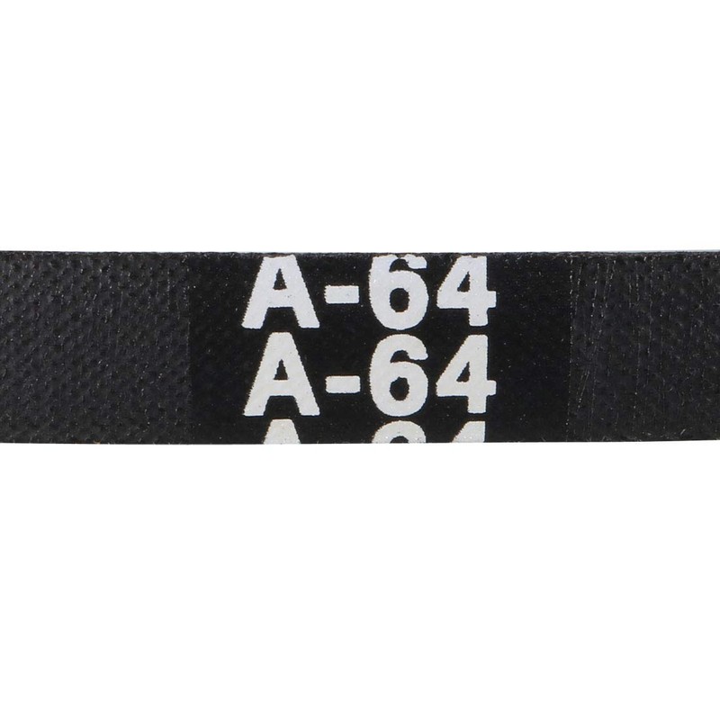 sourcing map A-64 Drive Belt 64 Inch Pitch Length Industrial