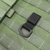 DONGKER 5PCS Tactical Molle D Hanging Buckle,Nylon Webbing D-Buckle for