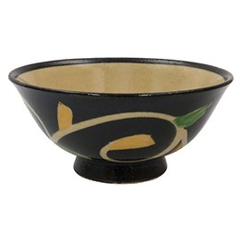 玉有(Gyokuyu) Hasami Ware 62151 Chojuro Kiln Tenmei Karuka Rice Bowl, Large