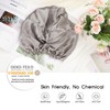 SILKTALE Pure Mulberry Silk Sleep Cap Turban for Women Double