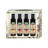 Olidi Organic Balsamic Vinegar Of Modena Variety Set - Fig/Pear/Raspberry/Pomegranate,