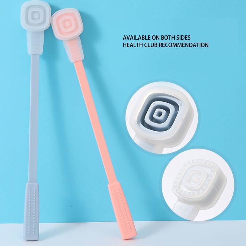 2Pcs Meridian Pat Sha Board Pats Pink Blue Silicone Health