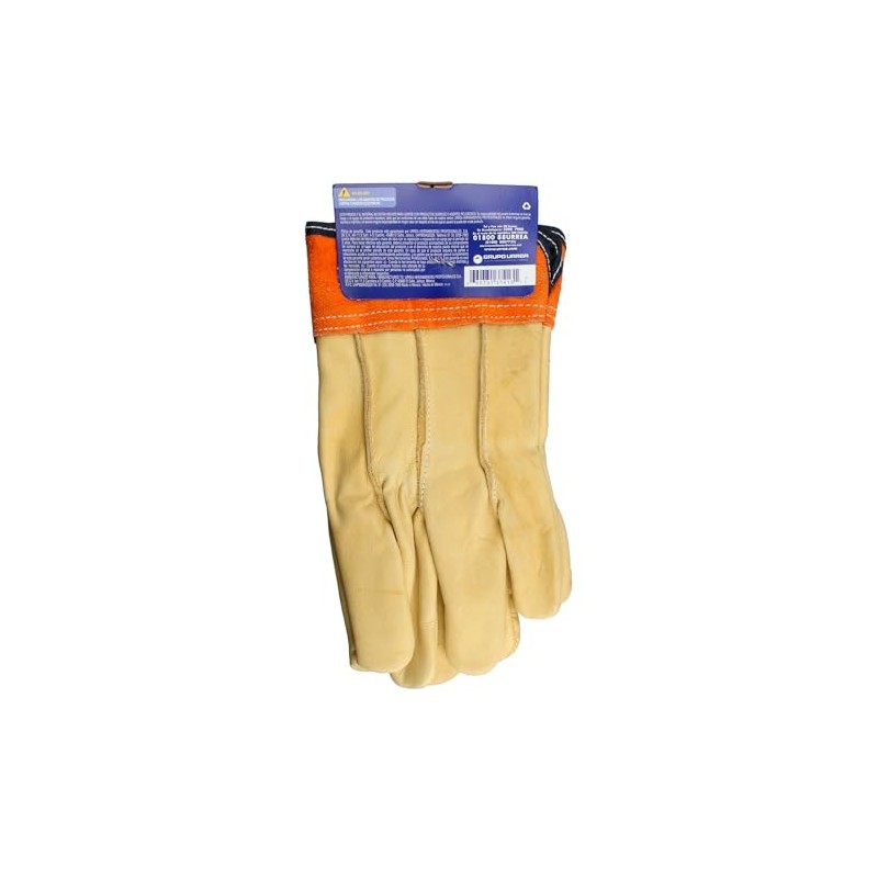 Surtek 137413 Guantes Cortos de Operador Piel de Res