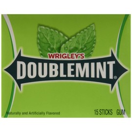 Wrigley's Doublemint Gum - 15 stick packs - 10 ct.