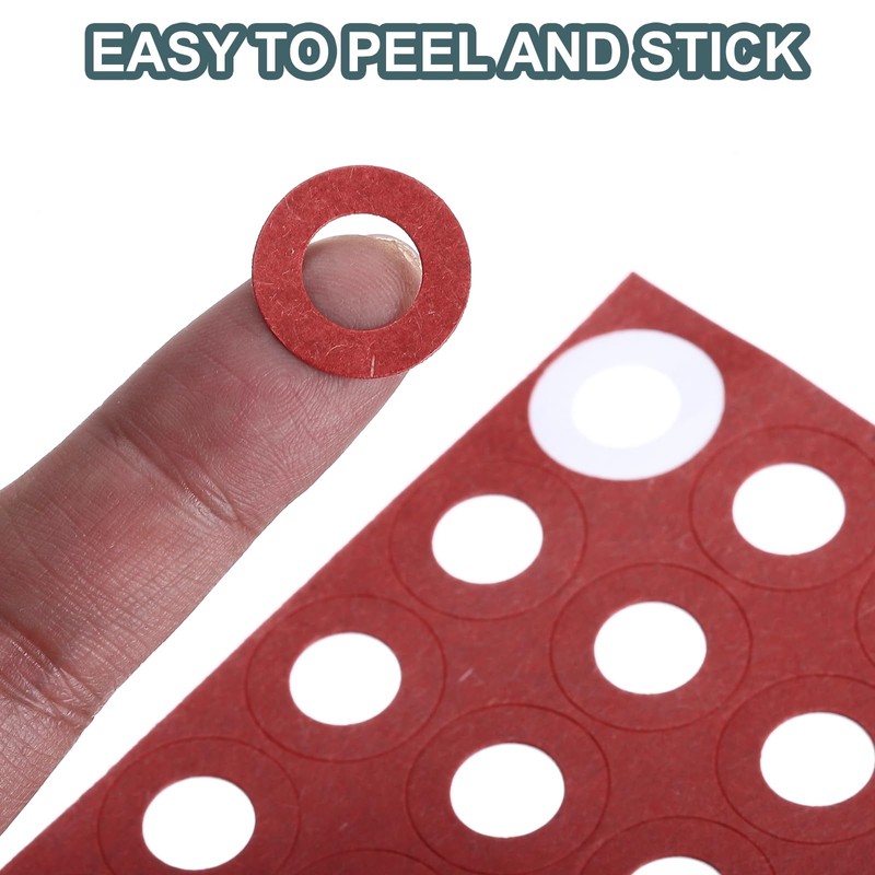 MECCANIXITY 300PCS 18650 Lithium Battery Insulator Rings, Hollow Electrical Insulation