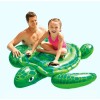 Ezzo Sea Turtle Pool Float - Inflatable Animal Ride-on -