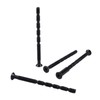 10 Pack Black 2-3/8" Long Break Away Screws Hardware Cutting