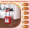 MroMax Lockout Tagout Locks, Loto Locks Keyed Alike – Nylon