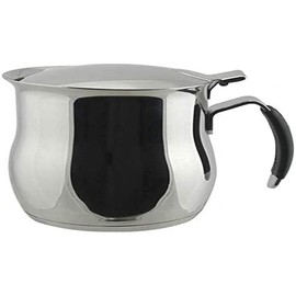 ILSA Omnia Kaffeekanne, Induktion, Edelstahl 18/10, Silikongriff, 2 Tassen