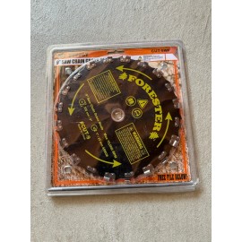 Forester Cut-9WF Brush Cutter Blades & File Set 9" Trimmer Chainsaw Grass Blade