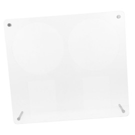 Operitacx Acrylic CD Holder Album Display Stand Space Saving Desktop Frame for Photos Cards Slip Grooves for Secure Storage for Home Office Organization