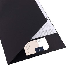 Pack of 10 Presentation Folders, A4 Kraft Document Folder, Paper Folder, Kraft Paper File Folder, Paperwork Organiser with Card Slots, Folder Envelopes, Organisation for Office, School and Home