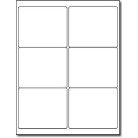 FBA Laser/Ink Jet Labels, for Bar Code, Asin #, Box Labels, Pallet Labels (100 Sheets 6 Up Labels = 600 Labels)