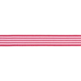 American Crafts Cinta de Rayas horizontales Tejidas de 5/8 Pulgadas, Carrete de 4 Yardas, Color Caramelo