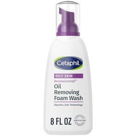 Cetaphil Pro Espuma de Eliminación de Aceite, Limpiador Facial Espumoso, Fórmula Sin Perfume Adecuada para Piel Sensible, 8 Onzas Líquidas (Paquete de