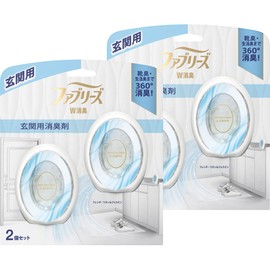 Febreze Deodorizing Air Freshener W Deodorizing, For Entranceways, French Linen & Jasmine, 0.2 fl oz (7 ml) x 4 Packs (Set of 2)