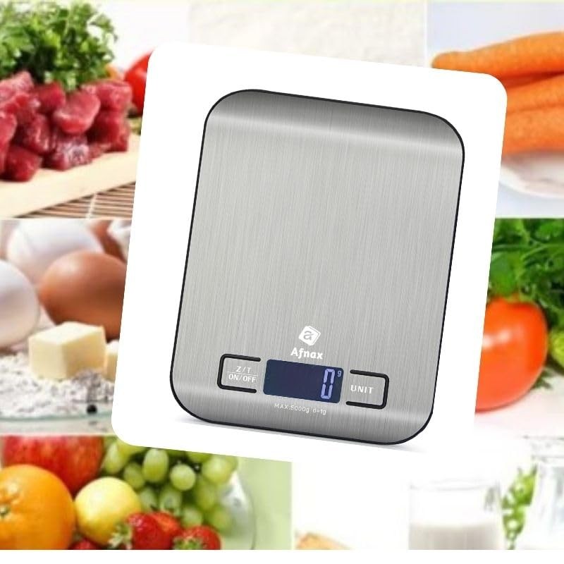 Afnax Digital Kitchen Scale, Food Scale, Weight Scale, Weighing Food