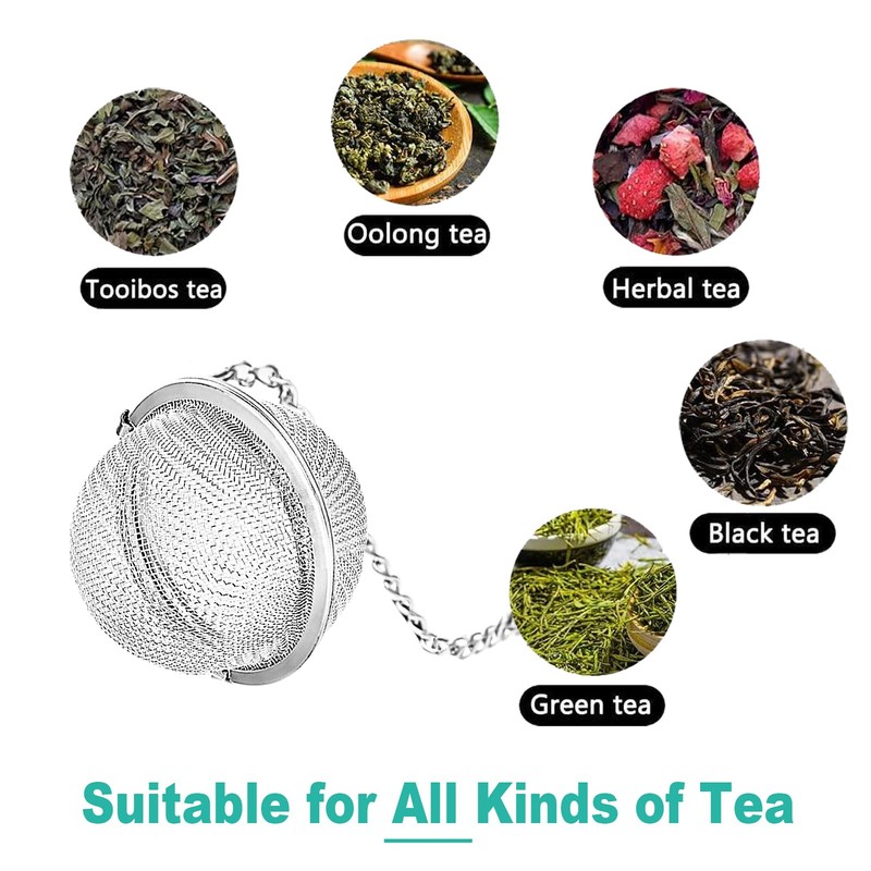 Tea Infuser Set with Dual Butterfly Pendants - NSTaygate Premium