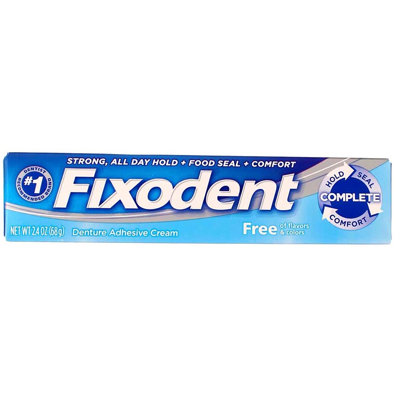 Fixodent Denture Adhesive Cream - 2.4 oz