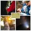 Claymore Capon 120H (Tan) - LED Rechargeable Clip-On Cap Headlamp,
