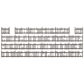 Busch 1011 H0 Old Picket Fence Kit