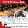 10 PCS 02.30.265 Heat Lamp Bulbs Compatible with Hatco Food
