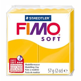 Fimo Soft Polymer Oven Modelling Clay - 57g - Set of 6 Colours - Spring Tones