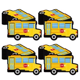 HOWAF 60pcs Back to School Napkins, Schools Bus Disposable Paper Napkins, First Day of School Yellow Buses Napkins for Welcome Back Party Decorations, Kindergarten Preschool Dinner Napkin