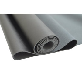 Black Lamb Vinyl Fabric, 1.2mm Thick Waterproof Faux Leather Upholstery Fabric for Sofa & Chair Repair, DIY Projects, Handbags, Home Decor - Easy to Clean, Odorless (2 Yards)