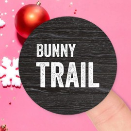 Bunny Trail Round Label Stickers 100pcs Bible Verse Quotes Saying Circle Decals for Water Bottle Luggages Laptop Computer Envelopes Seals Card Boxes 4in