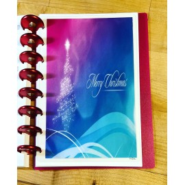 Handmade Merry Christmas Tree Holiday Winter DASHBOARD 4 use w TUL/Arc (8 disc) Planner-