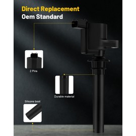 OCPTY 6 ignition coils with 6 iridium Spark Plugs fits DG513 DG500 FD502 for ford for Mazda for Mercury 500 Freestyle for Mariner Taurus Escape Tribute Sable Montego