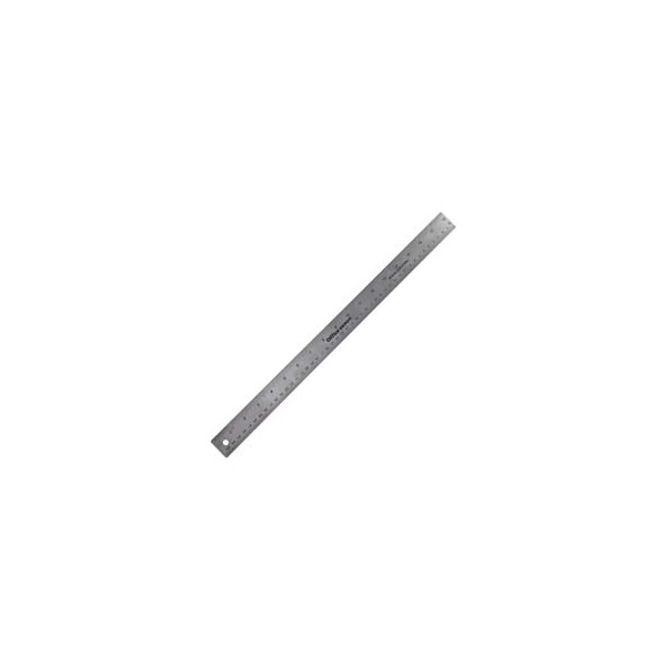 Office Depot Stainless Steel Ruler, 18in., Silver, NB-20110511