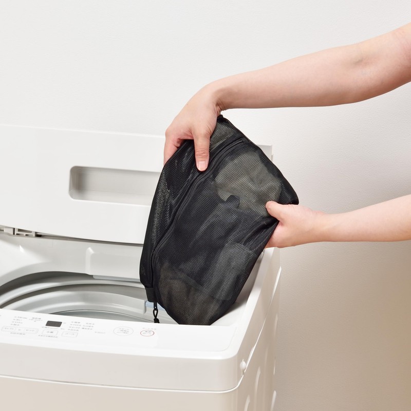 Washable Clothing Case - S Black Approx. 7.5 x 13.4
