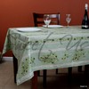 La Cigale Wipeable Tablecloth Spillproof Acrylic Coated Floral Cotton French