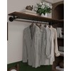 TEDIDUWA Clothes Rack 48in, Wall Mounted Garment Rack with Real