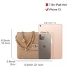 VNFIOEI Women's Small Shoulder Bag Elegant Handbag, apricot