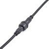 WESIRI 5Pairs 3pin Black Electrical Connector LED Connector for LED