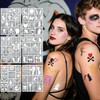 Halloween Cartoon Tattoo Templates & Horror Body Stickers 175mm*135mm/QL-1 50ea