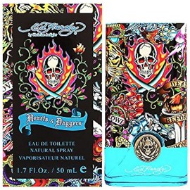 Ed Hardy Hearts and Daggers Eau De Toilette Spray by Christian Audigier, 1.7 Ounce