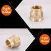 TopHomer 2Pcs Hex Reducing Nipple, DN20 3/4" Male Thread Pipe