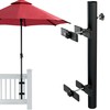 LOVE YOUR DECK Patio Umbrella Holder – Easy Installation -