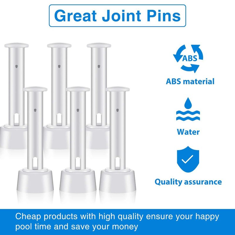 TKTTBD Pool Joint Pins & Seals - 24 Pieces Pool